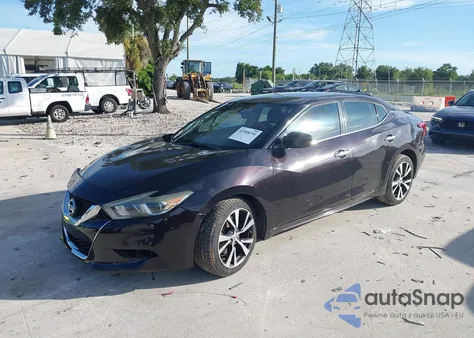 2016 Nissan Maxima 3.5 Platinum/3.5 S/3.5 Sl/3.5 Sr/3.5 Sv z USA, uszkodzony, nr VIN 1N4AA6AP5GC389006